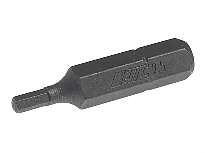 Бита HEX H2.5х30мм 1/4" DR 6-ти гранная JTC JTC-11530025 - фото 34924