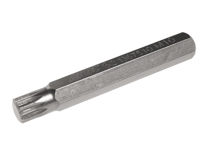 Бита SPLINE M10х75мм 10мм удлиненная S2 JTC JTC-1367510 - фото 35021