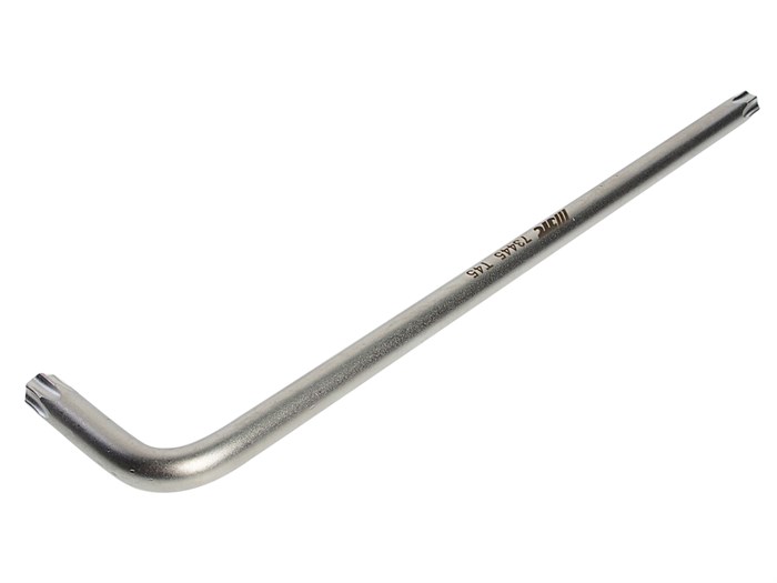 Ключ TORX Г-образный T45H удлиненный L=200мм JTC JTC-73445 - фото 35387
