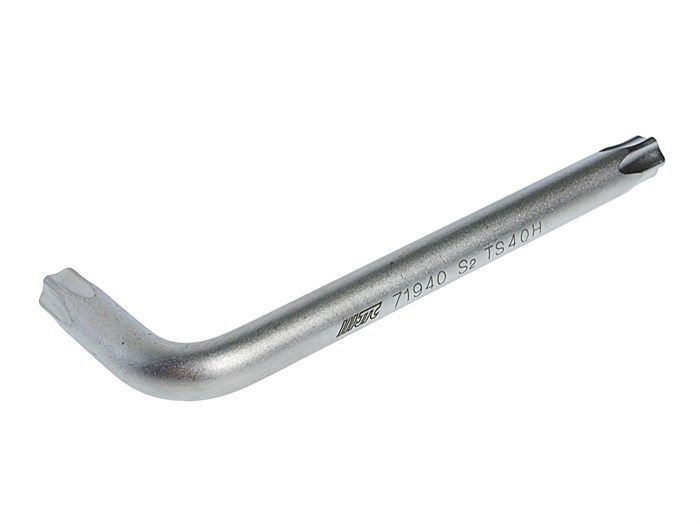 Ключ TORX Г-образный TS40H 5-гранный L=76мм JTC JTC-71940 - фото 35415