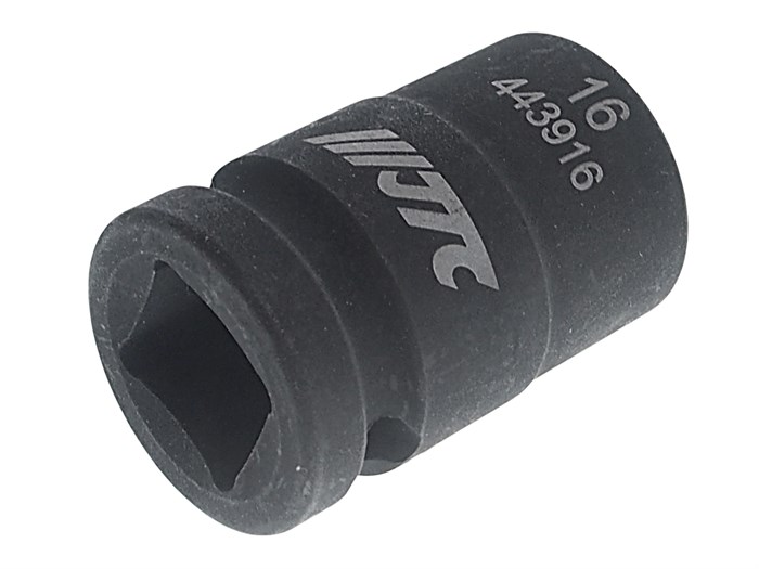 Головка торцевая 1/2" 16мм 12-ти гранная ударная L=38мм JTC JTC-443916 - фото 38178