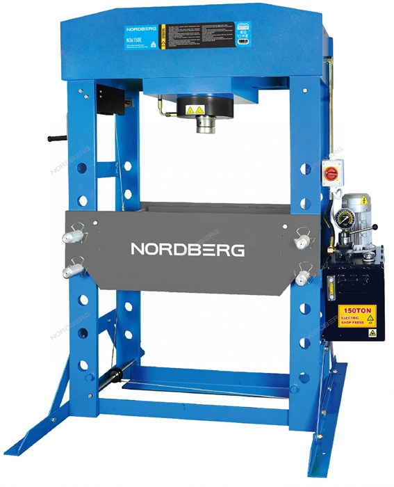 Пресс электрогидравлический 150т (с опорными блоками) NORDBERG N36150E 01-00000261 - фото 42736