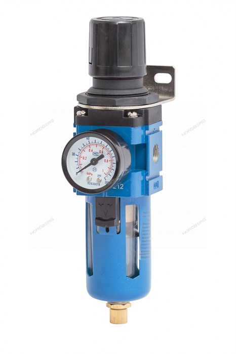 Воздушный фильтр с редуктором 1/4" NORDBERG NP8212 00-00018183 - фото 42964