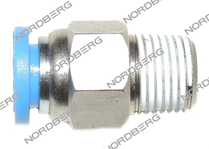 Переходник  для клапана прямой  D6 1/8" C.01.04.FPC 6-01 NORDBERG 000004048 (FPC 6-01) 000004048 - фото 43342