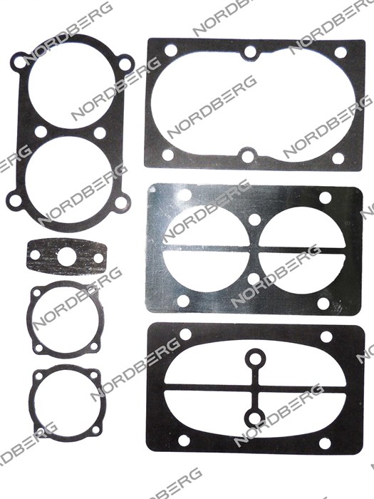 Комплект прокладок для головки NCE200/660 NORDBERG NCE200/660#RK 00-00018039 - фото 43692