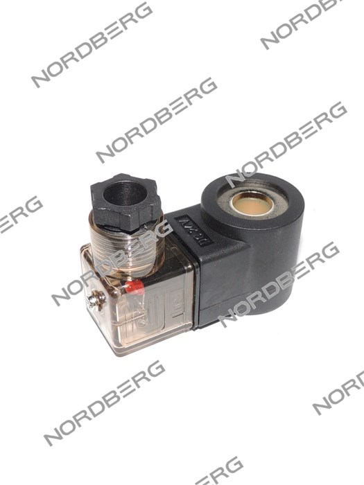 NORDBERG ЗАПЧАСТЬ КАТУШКА электромагнитного спускного клапана D35-803 для N632-3 ЦБ-00009926 - фото 44828