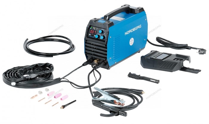 NORDBERG АППАРАТ СВАРОЧНЫЙ WT200 инверторный TIG+MMA, 220V ЦБ-00016418 - фото 44949