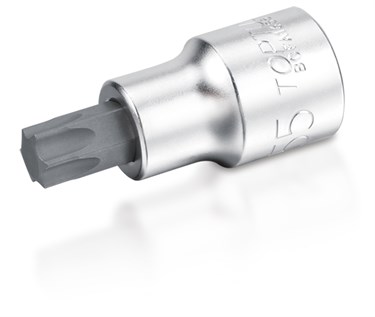 Головка торцевая с вставкой Torx 1/2" T45 L=55 мм TOPTUL BCFA1645 BCFA1645 - фото 47970