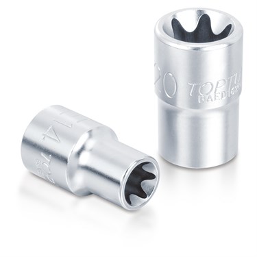 Головка торцевая 1/4" Torx E8 TOPTUL BAED0808 BAED0808 - фото 47993