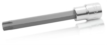 Головка торцевая TORX 1/2" T60 L=140 мм с отверстием TOPTUL BCVA1660 - фото 48641