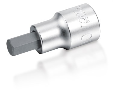 Головка торцевая с шестигранной вставкой HEX 3/4" 22 мм L=79 мм TOPTUL BCDA2422 BCDA2422 - фото 48752