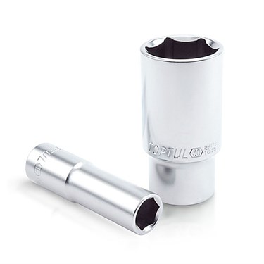 Головка торцевая длинная 6-гранная 1/2" 32 мм TOPTUL BAEE1632 BAEE1632 - фото 49436