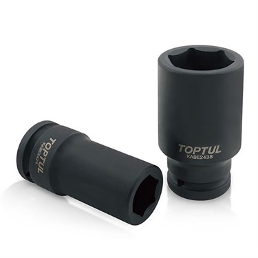 Головка ударная удлиненная 3/4" 27 мм TOPTUL KABE2427 KABE2427 - фото 49510