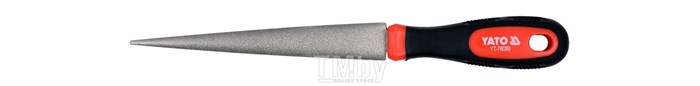 Напильник алмазный №2 250 мм, комби рукоятка YATO YT-76080 - фото 613
