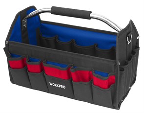 Сумка для инструментов с ремнем WORKPRO  полиэстер 600D 410мм  (1/6) WP281011