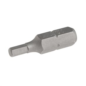 Бита HEX H3х25мм 1/4" DR 6-ти гранная S2 JTC JTC-1152503
