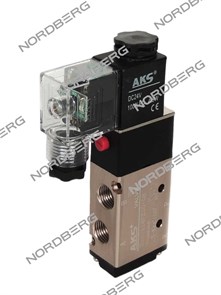 Клапан электромагнитный 4V210 для NL24 NORDBERG ЦБ-00007608 ЦБ-00007608