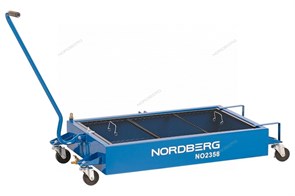 Емкость для сбора масла на колесах 58 литров NORDBERG NO2358 ЦБ-00009752