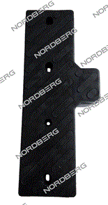 NORDBERG ЗАПЧАСТЬ ШМС НАКЛАДКА резиновая отбортировочная для 4638E ЦБ-00009604