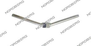 Запчасть барашек крепления крюка 2 для N3005 NORDBERG N3005#GR-HAN2 ЦБ-0009092