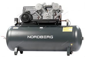 Компрессор поршневой с ременной передачей 380В, ресив. 500л, 1000л/мин NORDBERG NCP500/1000-16 ЦБ-0009514