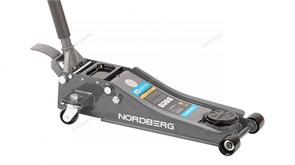 Домкрат подкатной 3,2 т, супернизкий подхват, педаль NORDBERG N32032G 01-00000138