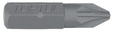 Бита 1/4" крестовая PZ0 L=25 мм TOPTUL FSCA0800
