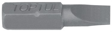 Бита 1/4" шлицевая SL 6.5x1.2 L=25 мм TOPTUL FSAA086E