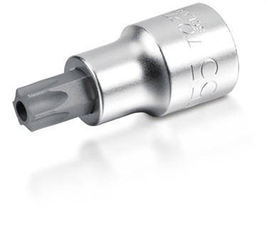 Головка торцевая TORX 3/8" T20 L=48 мм с отверстием TOPTUL BCLA1220