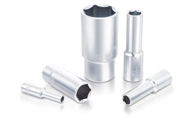Головка торцевая длинная 6-гранная 3/8" 20 мм TOPTUL BAEE1220