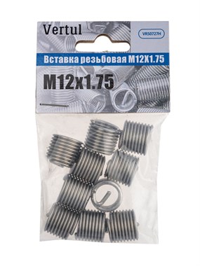 Вставка резьбовая M12X1.75 Vertul VR50727H VR50727H