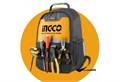 Рюкзак INGCO INDUSTRIAL 25л (450*345*220мм), 600D, органайзеры для инструмента HBP0101