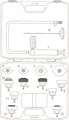 Набор инструментов для тестирования герметичности системы охлаждения 14 предметов в кейсе JTC JTC-1005