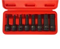 Набор бит-головок 1/2" HEX H5-19ммх78мм ударных 8 предметов в кейсе JTC JTC-J408LH