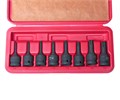 Набор головок торцевых 1/2" TORX (Т25-Т60) ударных L=60мм 8 предметов в кейсе JTC JTC-J408T