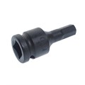 Бита-головка 1/2" HEX H10х25мм ударная L=60мм JTC JTC-446110