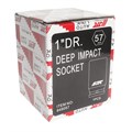 Головка торцевая 1" 57мм ударная глубокая L=100мм JTC JTC-849057