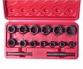Набор головок для поврежденных болтов и гаек 8-21мм 15 предметов в кейсе JTC JTC-1321S