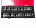 Набор головок торцевых 1/2" 12-ти гранных 08-32мм 22 предмета в кейсе JTC JTC-K4222
