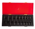Набор головок торцевых 1/2" 60мм ударных 18 предметов в кейсе JTC JTC-K4181