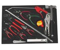 Набор инструментов 14 предметов слесарно-монтажный (VAG) в ложементе JTC JTC-UP4014V
