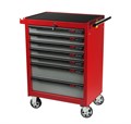 Тележка инструментальная 7 секций красная JTC JTC-3931C