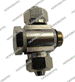 NORDBERG ЗАПЧАСТЬ ШМС ПЕРЕХОДНИК CT-Y-0100009 (6000010) Ф6 цилиндра рабочего стола 000008813 - фото 44089