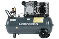 Компрессор поршневой с ременной передачей 220В, ресив. 100л, 360л/мин NORDBERG NCP100/360A ЦБ-0009505 - фото 45321